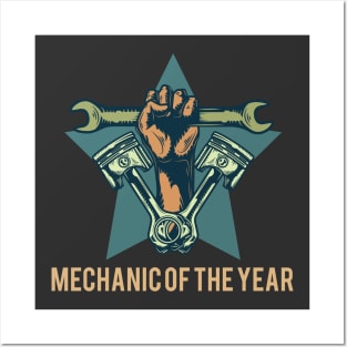 Mechanic of The Year Posters and Art